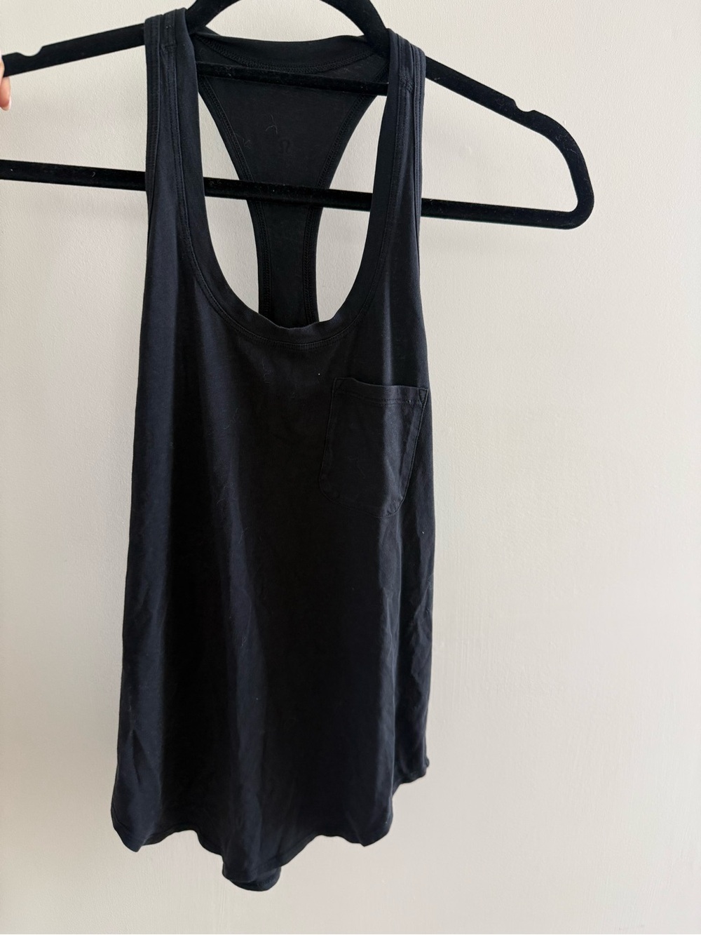 lululemon athletica Black Racerback Tank Top